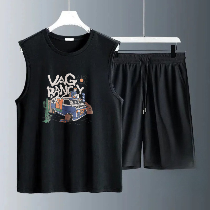 Summer Clothing Us - Completi Canotta Uomo Estate 2026, Set