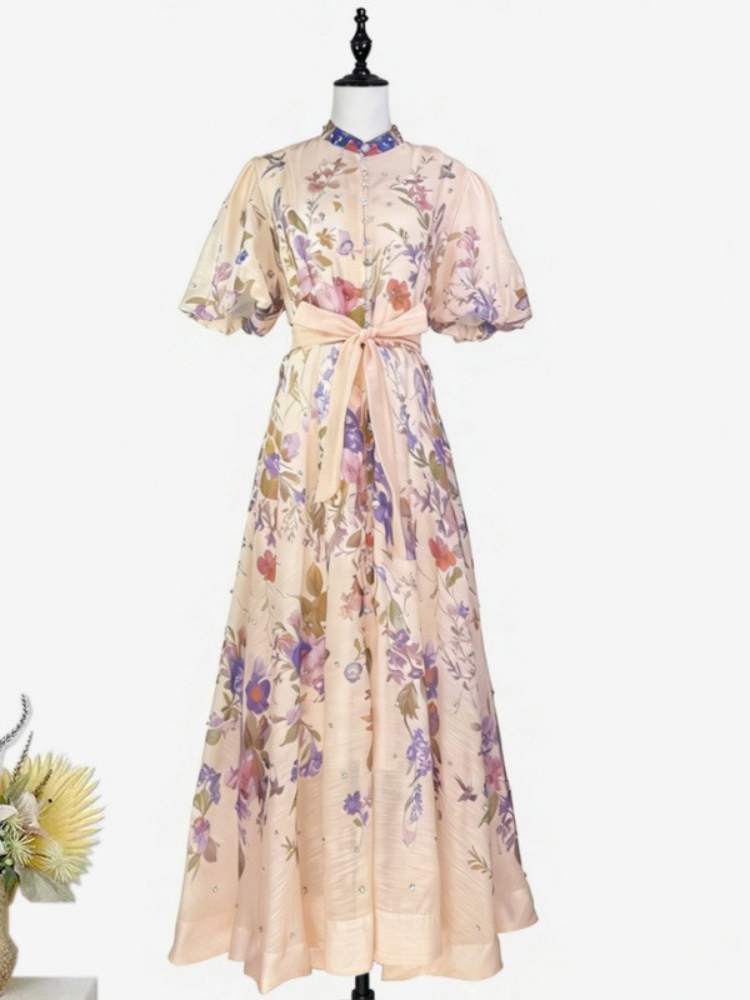 Summer Clothing Pictures - Abito Elegante Retrò Francese a Due