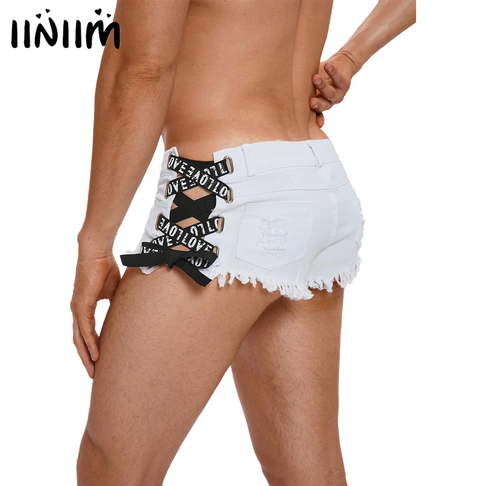 Summer Quotes - Shorts da uomo in denim a