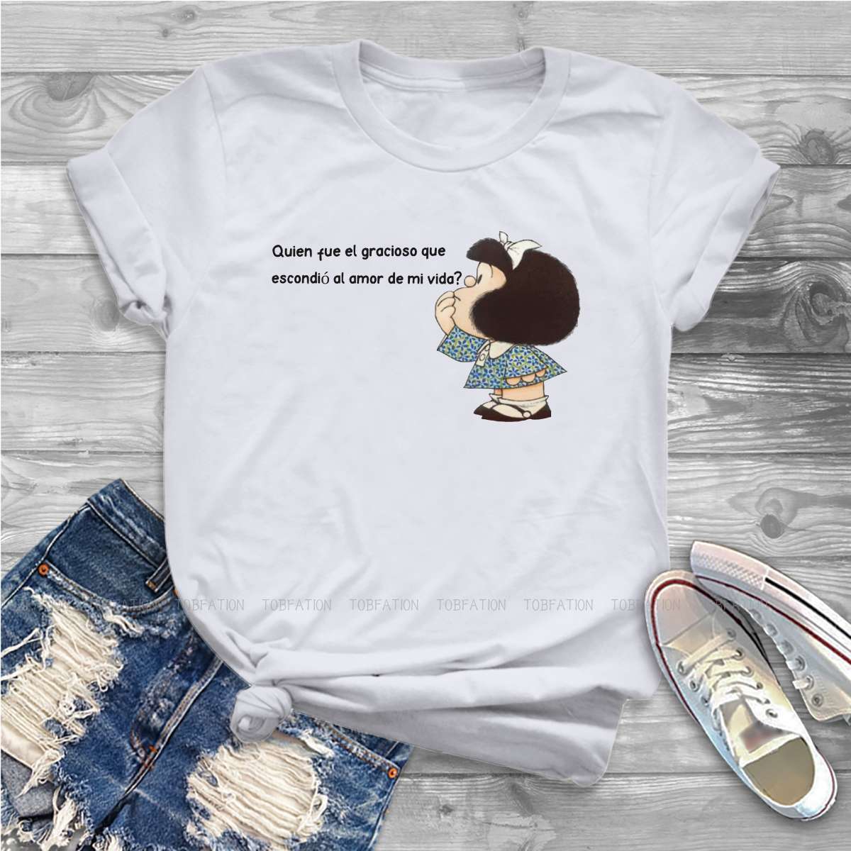 Summer Clothing Essentials Women - Parole essenziali abiti femminili Mafalda Quino