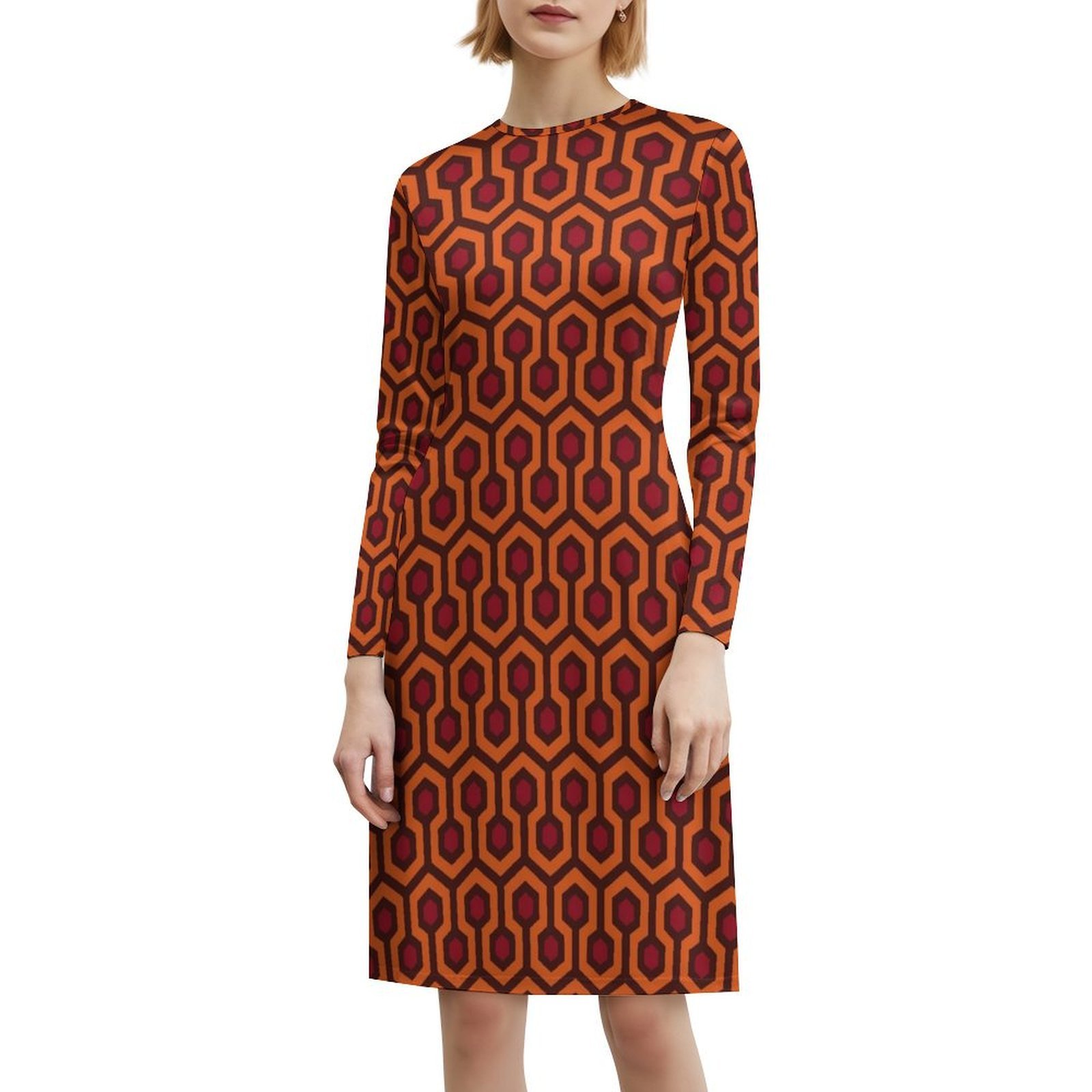 Summer Clothing Patterns - Abito Boho Chic con motivo overlook