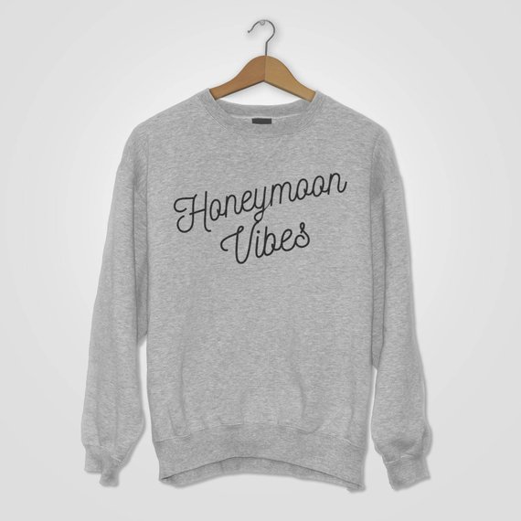 Summer Jumper Clothing - Sugarbaby Honeymoon Vibes Felpa Regalo di