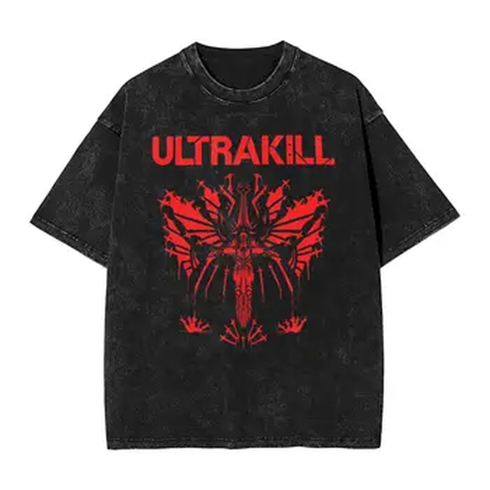Summer Games Clothing - Fantastiche magliette Ultrakill Shooting Game, abbigliamento