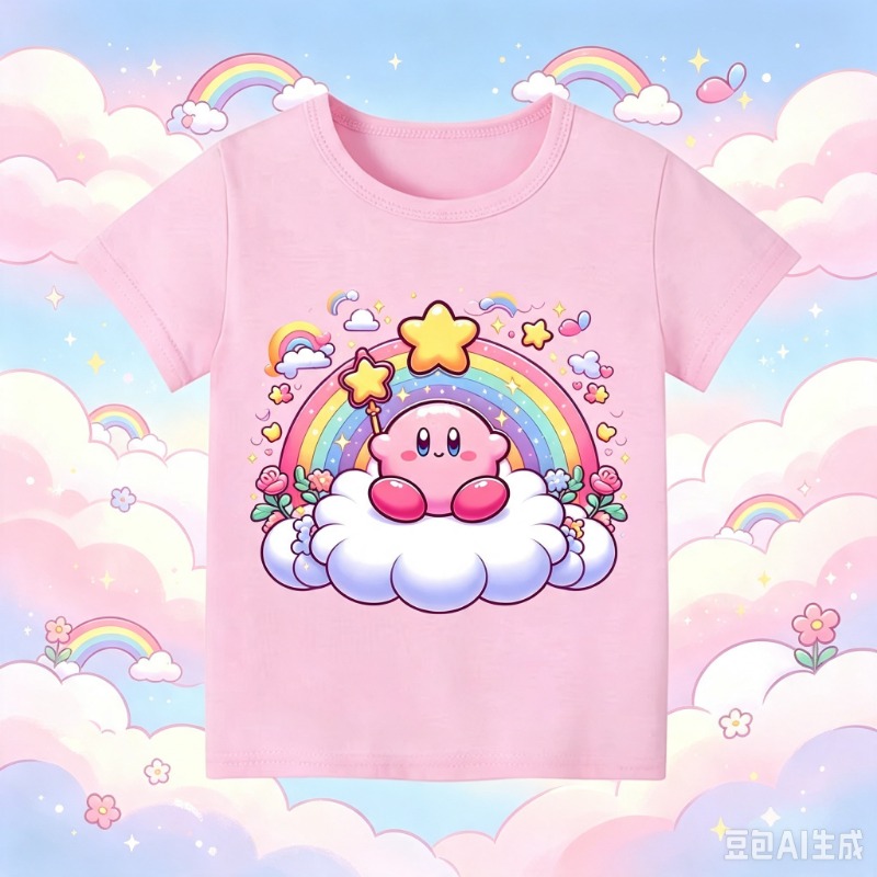 Summer Games Clothing - 2026 Kirbys Maglietta Estiva a Maniche