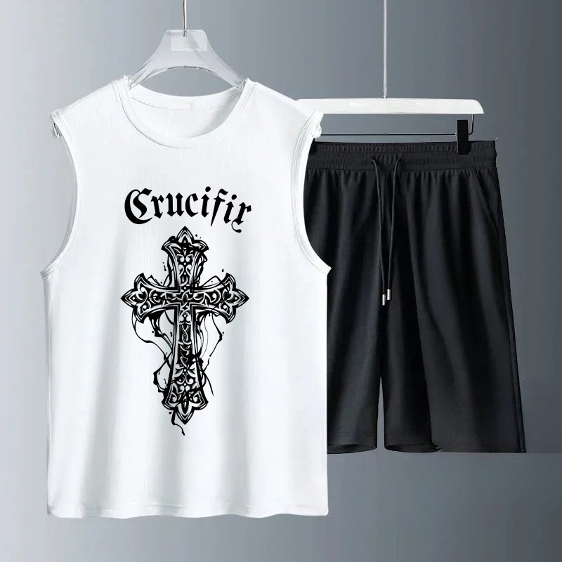 Summer Clothing Us - Completi Canotta Uomo Estate 2026, Tute