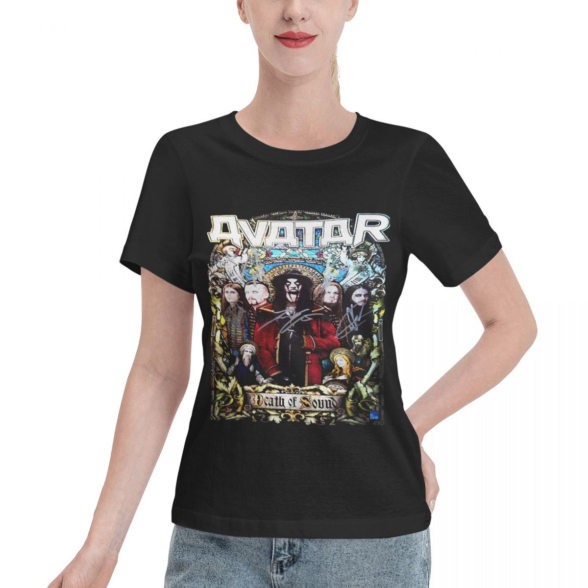 Summer Clothing Essentials Women - T-shirt da donna Avatar Band di