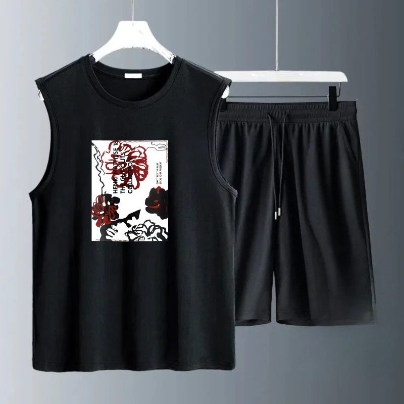 Summer Clothing Us - Completi Canotta Uomo Estate 2026, Set