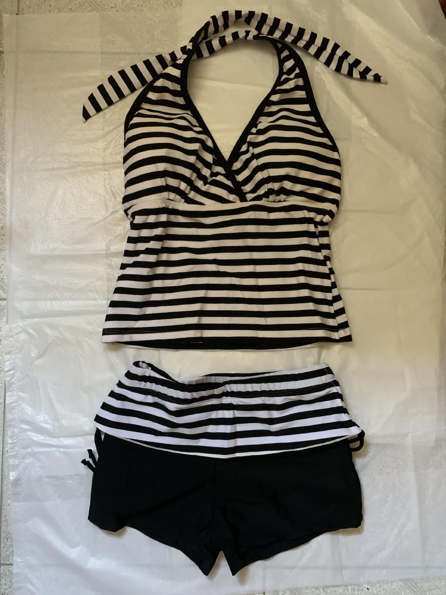 Summer Vacation Clothing Women - Costume da bagno tankini a righe