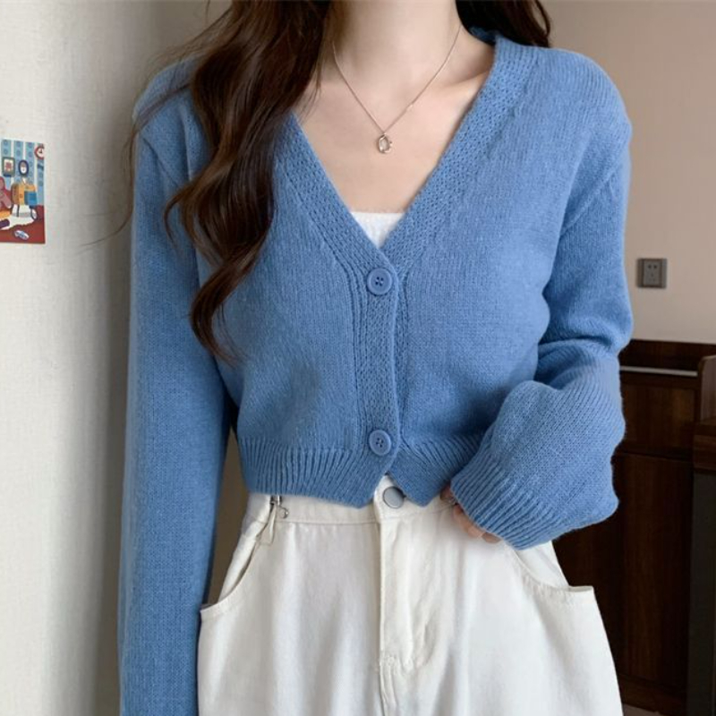 Cardigan corto donna Slim autu - Summer Clothing Aesthetic recensione e prezzo