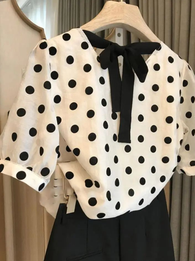 Camicette a pois Donna Elegant - Summer Clothing Aesthetic recensione e prezzo
