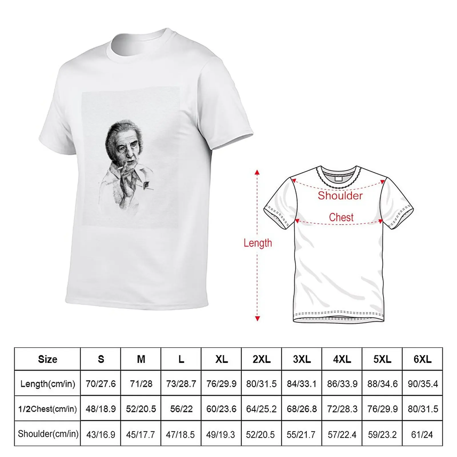 New Golda Meir t-shirt abbigli - Summer Clothing Aesthetic recensione e prezzo