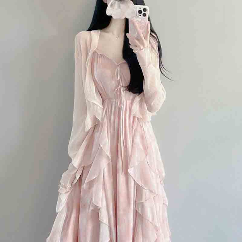 Primavera autunno New Sweet Gi - Summer Clothing Aesthetic recensione e prezzo