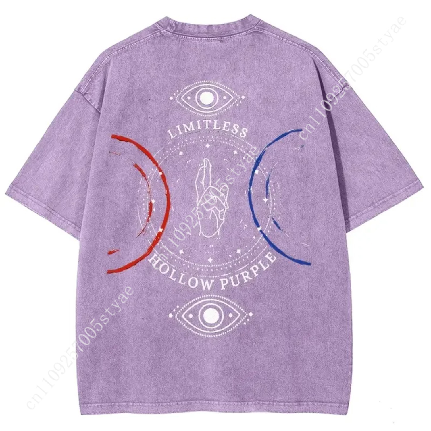 T-shirt con Stampa Anime Gojo  - Vintage Summer Clothing Men recensione e prezzo