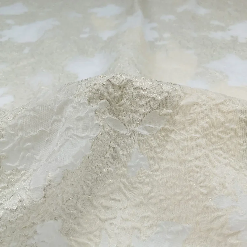 Tessuto Jacquard in Organza di - Summer Clothing Material recensione e prezzo