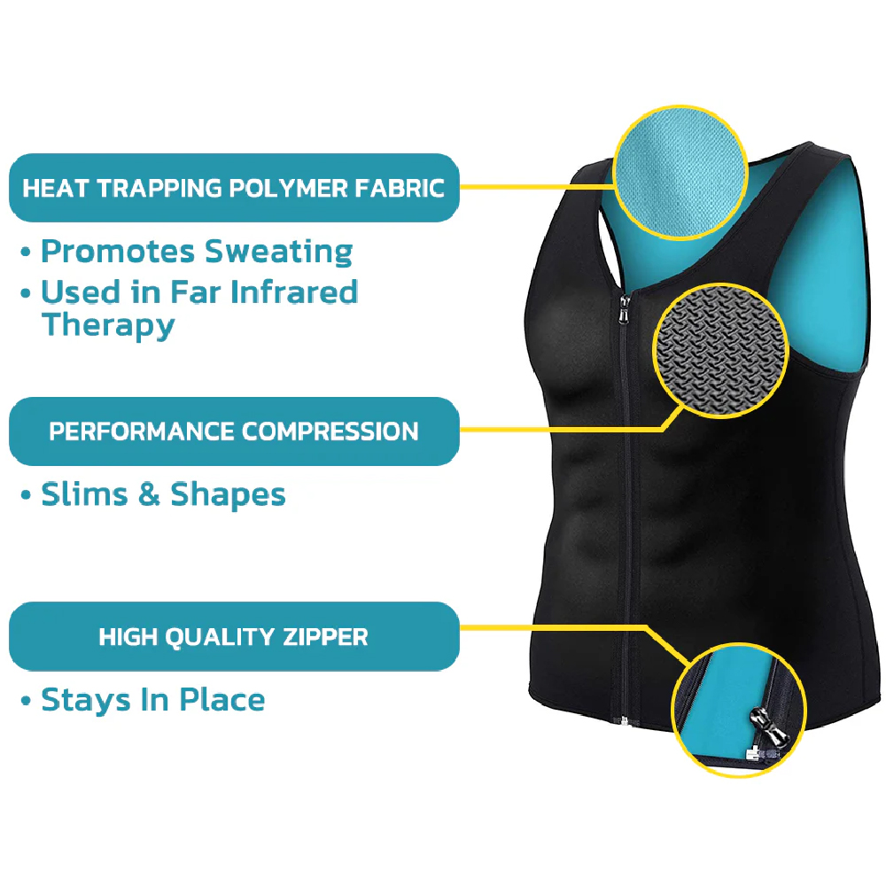 1 Pezzo Gilet Sauna in Neopren - Tank Top Breathable recensione e prezzo